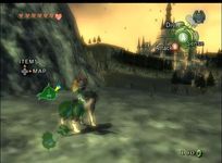 une photo d'Ã©cran de The Legend of Zelda - Twilight Princess sur Nintendo Gamecube
